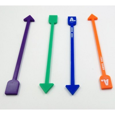 Custom Disposable Plastic Coffee Drink Swizzle Stick Stirring Rod Stirrer