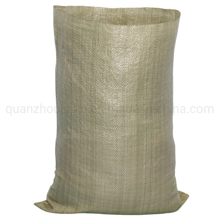 OEM PP Gray Express Package Cloths Sand Plastic Woven Bags